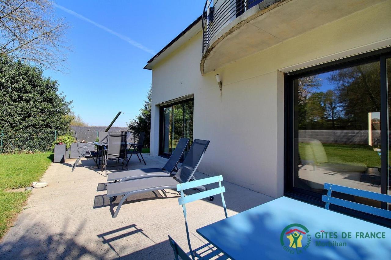Villa Le Nid Breton Bignan Exterior photo